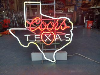 Vintage Coors Neon Sign 