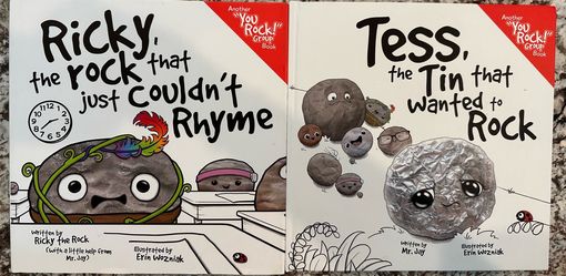 You Rock! Kids Book Bundle – Ricky the Rock & Tess the Tin (2 Books)