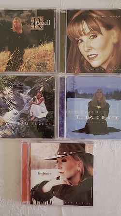 5 CDs Pam Rozell Excellent Christian Christianity Christmas Potter's Field Read Below