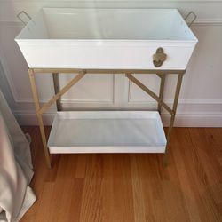 Galvanized Metal cart