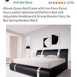 Lightly Used Queen Bed Frame