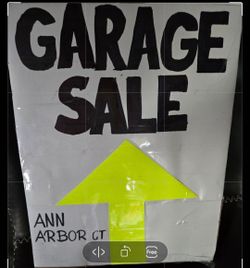 Garage sale-$5
