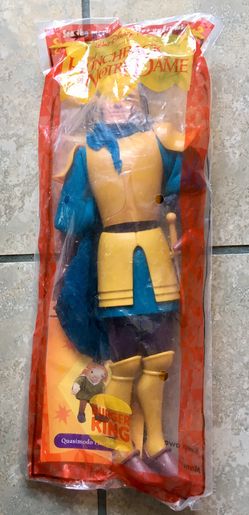 1996 Burger King Kids Club Hunchback Of Notre Dame, Phoebus -New Unopened