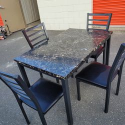 Used Dining Table With Chairs 
