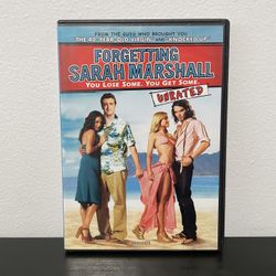 Forgetting Sarah Marshall Unrated DVD Movie Jason Segel Russell Brand 2008