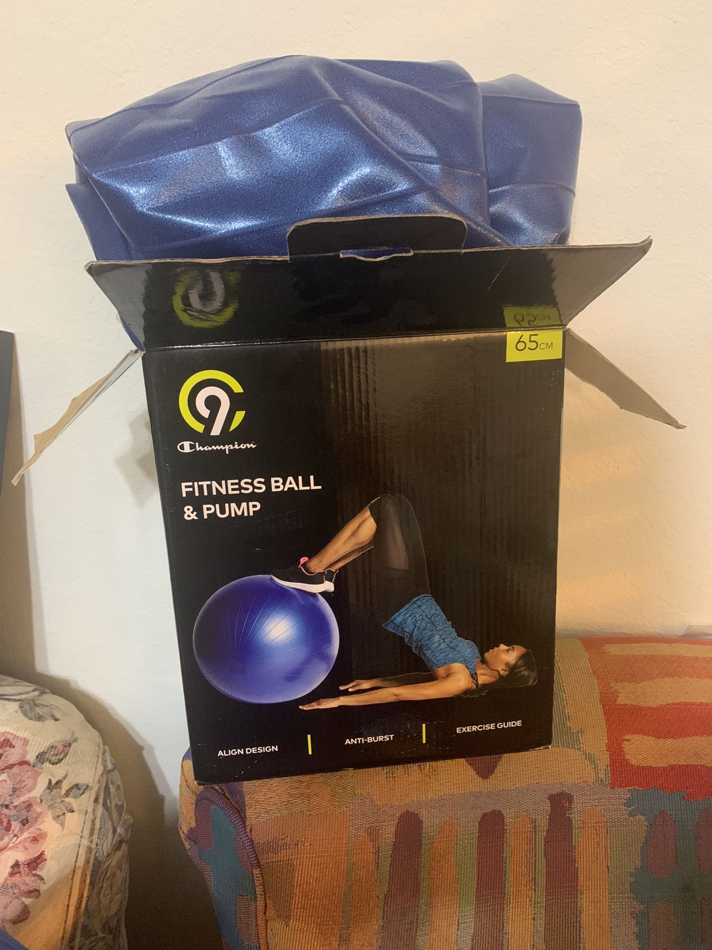 Fitness Ball And Pump,weight Ball,two exercise Mats