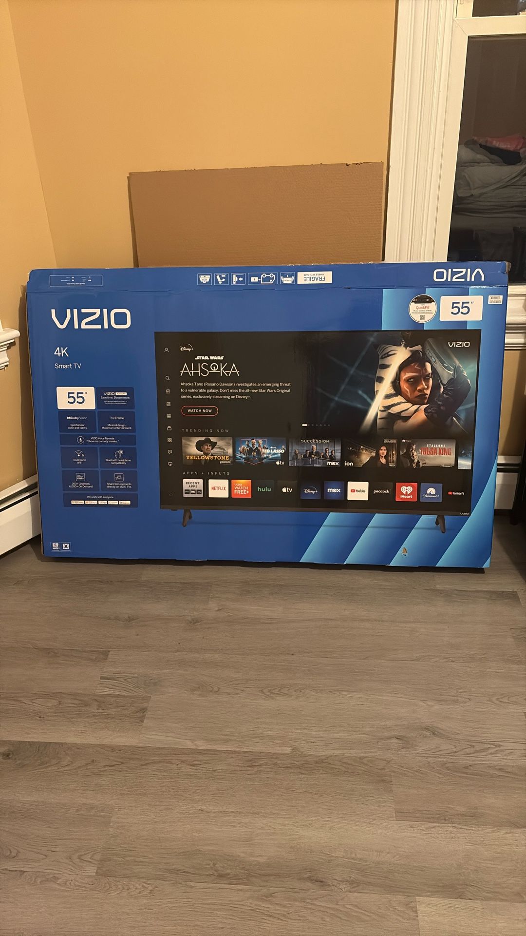 Vizio 55” 4k