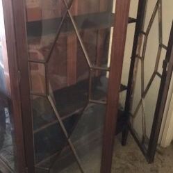   Vintage China Cabinet (Hutch) Unique Design