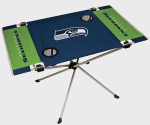 NFL Seattle Seahawks Endzone Style Tailgating Table, NEW