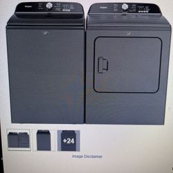 LG WHIRLPOOL WASHER AND DRY SET 