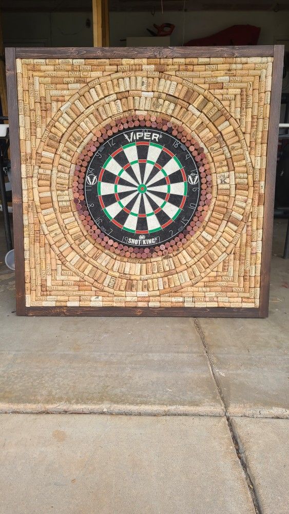 Cork Dart Board