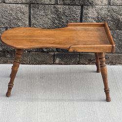 antique maple cobblers bench 