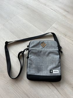 tomtoc Gray Crossbody Bag – Fits iPad Pro 11"