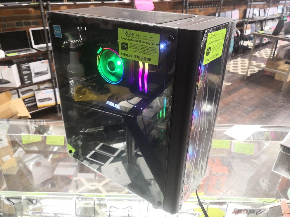 Custom Built Gaming Desktop - AMD Ryzen 5 5600X, 32GB RAM, 1TB NVME + 1TB HDD, GTX 1080TI, Windows11