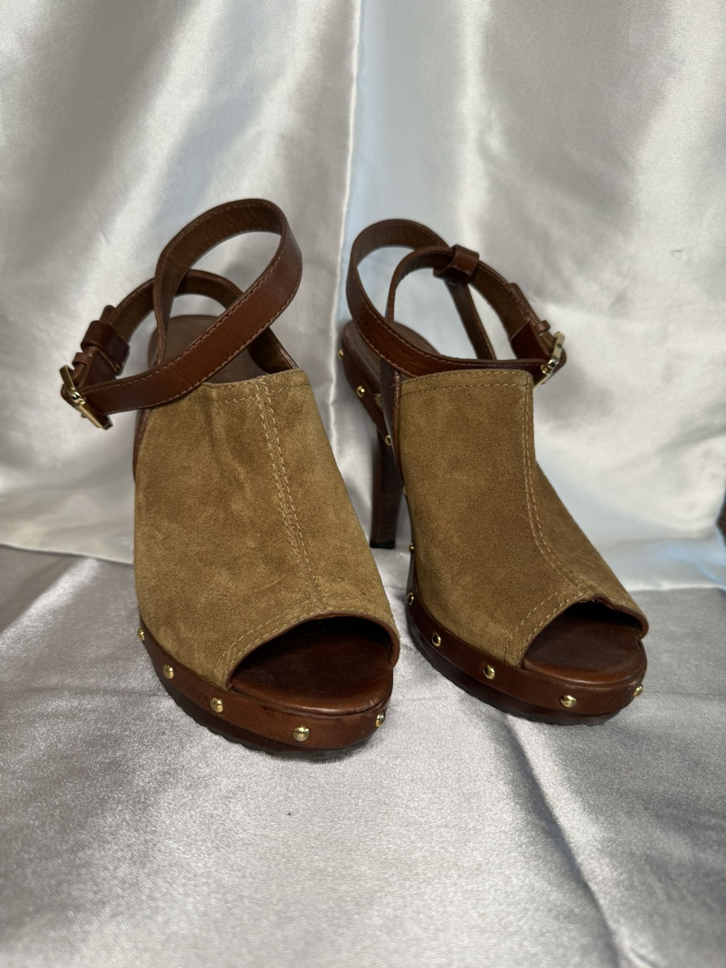 Tory Burch Suede Studded Accents Pumps $85