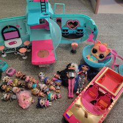 LOL Glamper , Dolls , Car And Extra Accessories 
