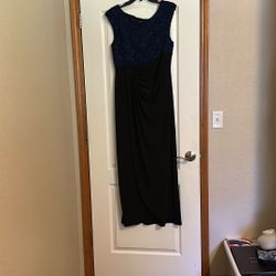 Blue/navy Long Dress 