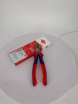 KNIPEX 7 1/4" Crimping Pliers for Wire Ferrules 97 72 180