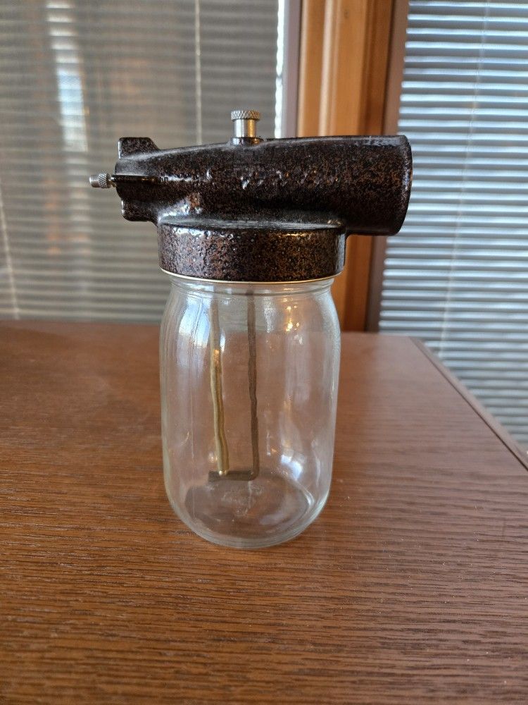 Rainbow Canister Vacuum Model D2 Rexair Glass Sprayer Rocket Top