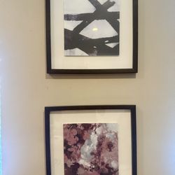 2 Prints In Original Frames