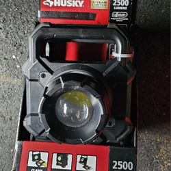 Husky
2500-Lumens Rechargeable LED Clamp Work Light