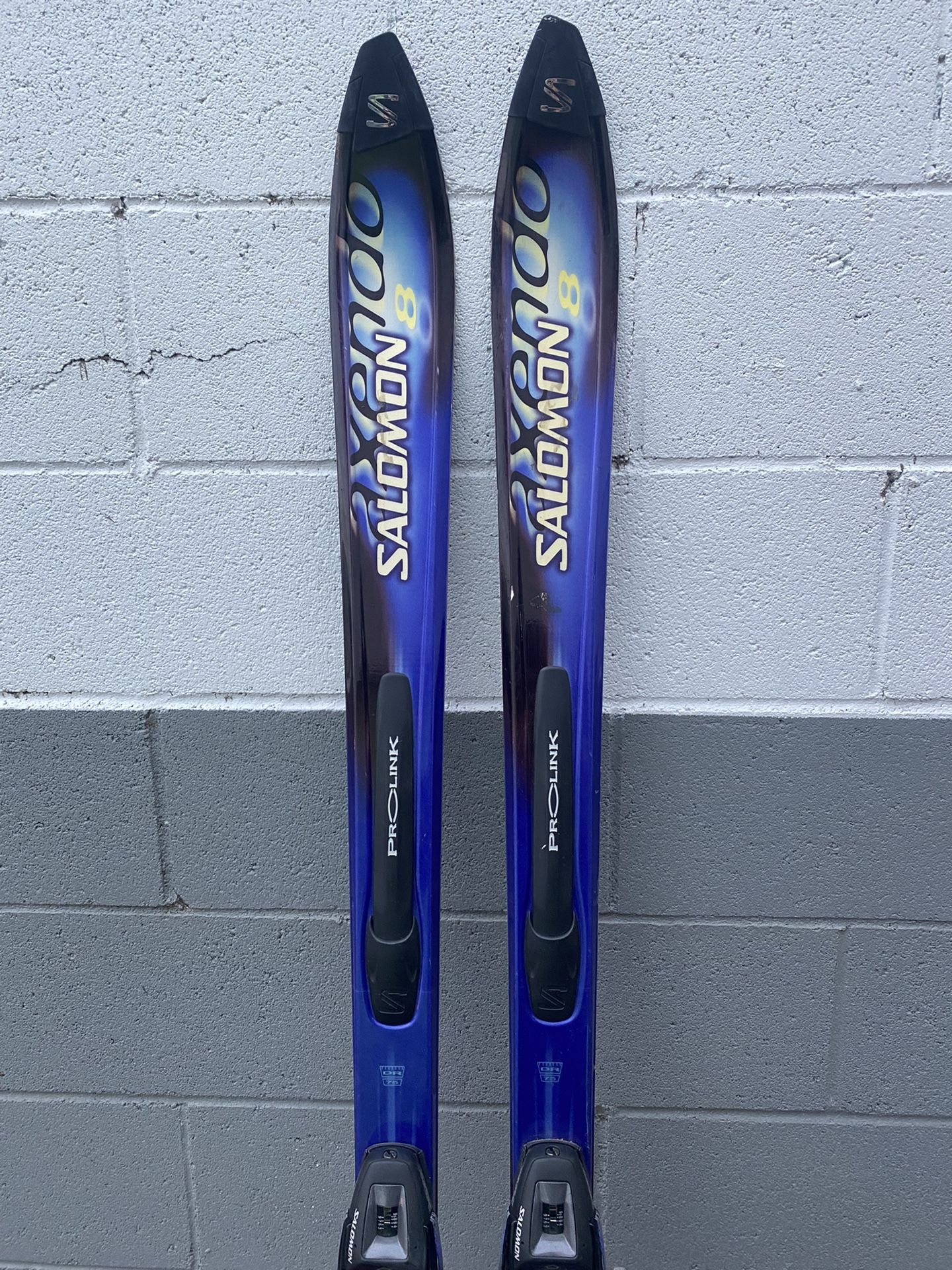 Salomon Axendo 8 Prolink Skis With Salomon 800 S Bindings
