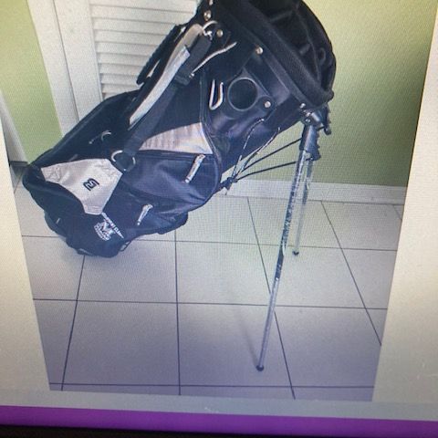 New Bennington golf bag stand model