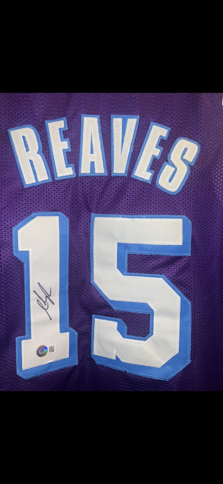 Los Angeles Lakers Austin Reaves Autographed Custom Jersey