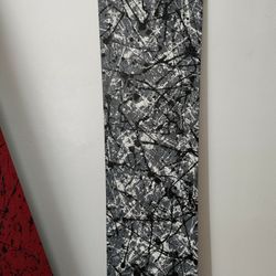 Gray Black Modern Painting 