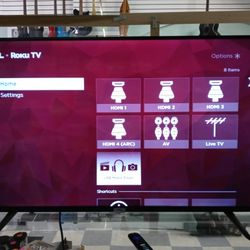 2021 50" TCL Roku Tv Smart 50S435