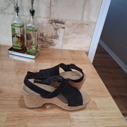 Clark's Wedge Shoes