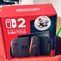 Brand New Nintendo Switch™ 2 + Mario Kart™ World Bundle!!!!!
