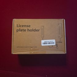 License Plate Holder