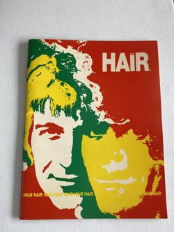 Vintage HAIR 1969 Musical Souvenir Program