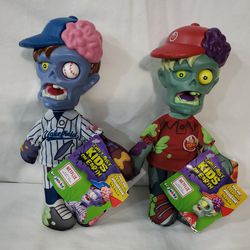The Last Kids On Earth Zombie Plush Toy 9" Baseball Pizza Delivery Guy

