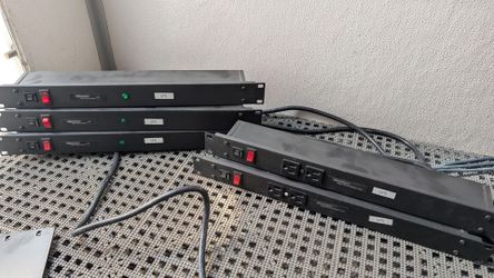 Legrand R5S Sentrex Power & Data Quality System 15A, 120V. 60Hz, Rack Mount Power surge protector strip tender wiremold
