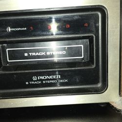 8 TRACK PLAYER AND 8 TRAC K COLLECTION