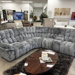 Power Motion Sectional Recliner Sofa Set