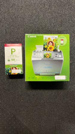 Canon Selphy ES1 Compact Phot Printer & Paper