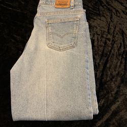 Mens Vintage 1998 Washed Denim Levis 540 38X30 Jeans