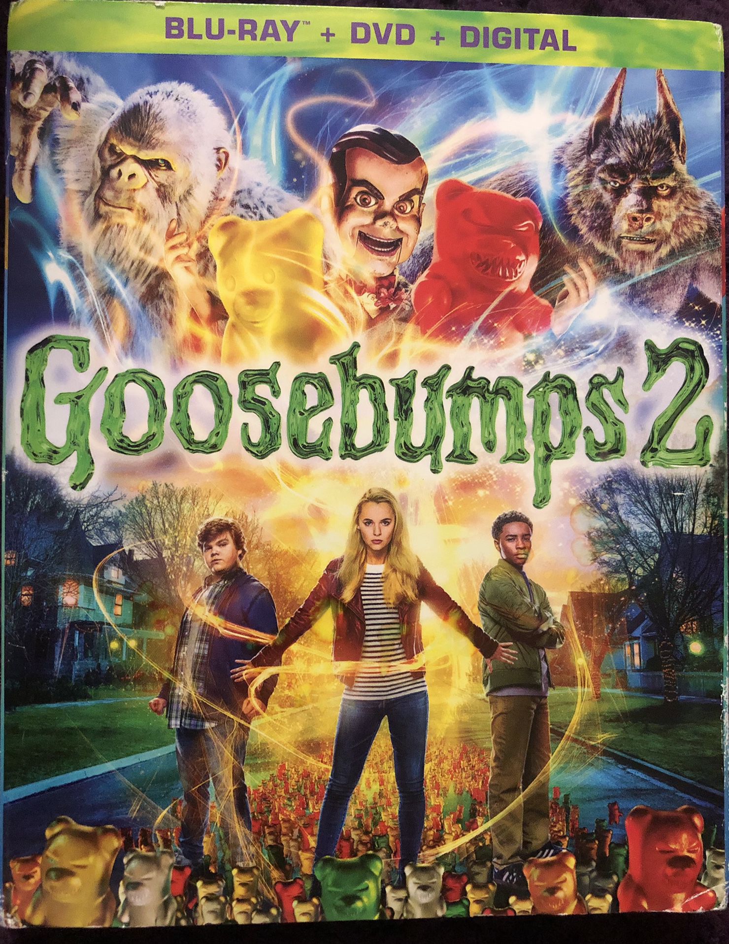 Goosebumps 2 Blu Ray, DVD, & Digital Copy