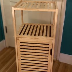 Bathroom Tower Cabinet; Moving Must Go