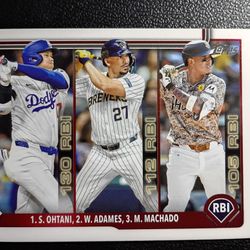 Shohei Ohtani, Willy Adams & Manny Machado Baseball Card SEE DESCRIPTION AND PHOTOS 