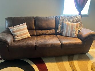 Couch, Loveseat, Chair, & Rug