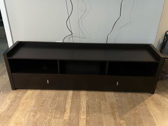 Black 72in TV Stand