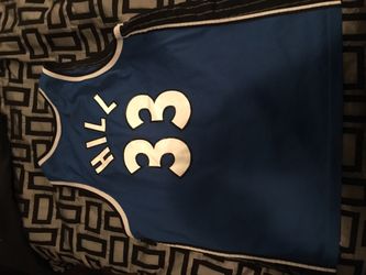 BLUE NIKE GRANT HILL JERSEY