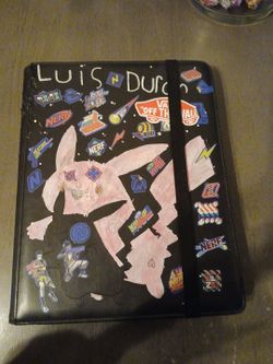 Pokémon cards and binder