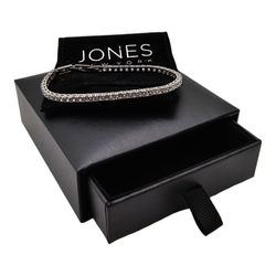 Jones New York Audrey Bracelet Adjustable Link w/ Pouch & Box NEW