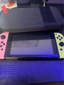 Nintendo switch with case