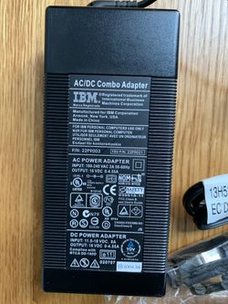 IBM AC/DC COMBO ADAPTER KIT W/ AC AND DC CORD new